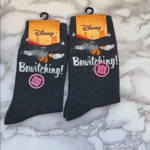 NWT Disney Bewitching Flying Mickey 2 Pairs Bundle